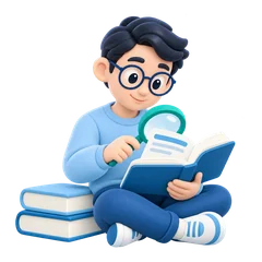 Агент с книгой и поиском